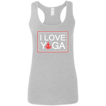 Load image into Gallery viewer, I Love Yoga Racerback