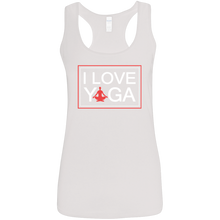 Load image into Gallery viewer, I Love Yoga Racerback